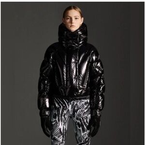 Moncler cropped ski jacket